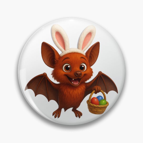 Item preview, Easter Little Red Flying Fox designed and sold by Sillytoe.