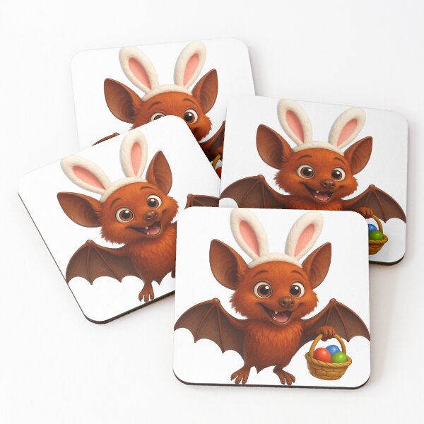 Item preview, Easter Little Red Flying Fox designed and sold by Sillytoe.
