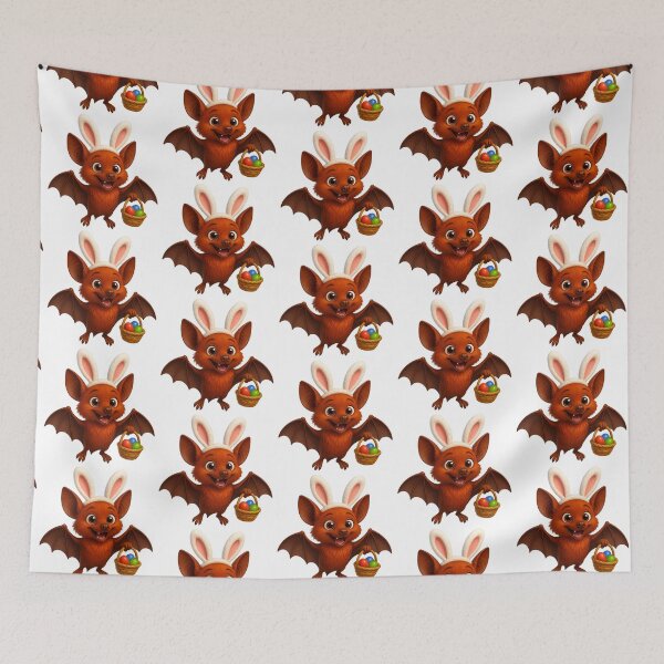 Item preview, Easter Little Red Flying Fox designed and sold by Sillytoe.