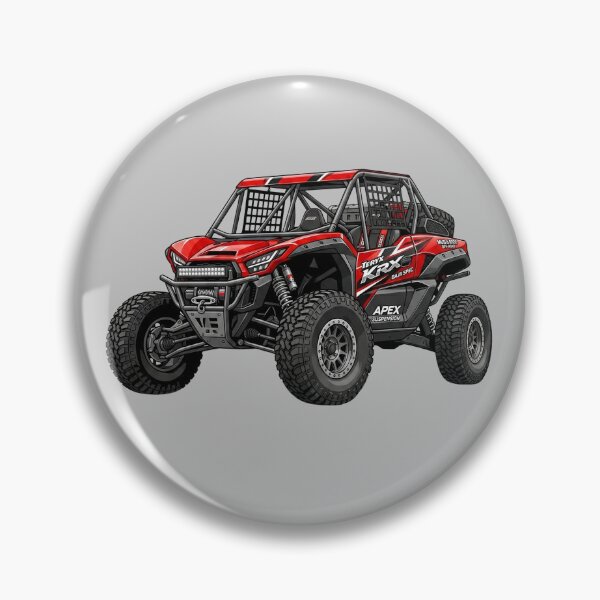 Item preview, Kawasaki Teryx KRX Baja Spec Red Racing UTV Graphic designed and sold by Motorline44.