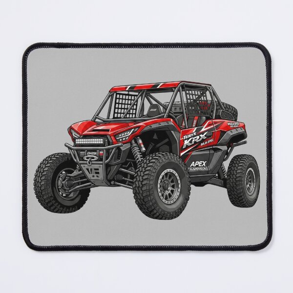 Item preview, Kawasaki Teryx KRX Baja Spec Red Racing UTV Graphic designed and sold by Motorline44.