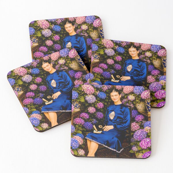 Item preview, Made Frida Smile & Gave Her Hydrangeas  designed and sold by reggiemercedes.