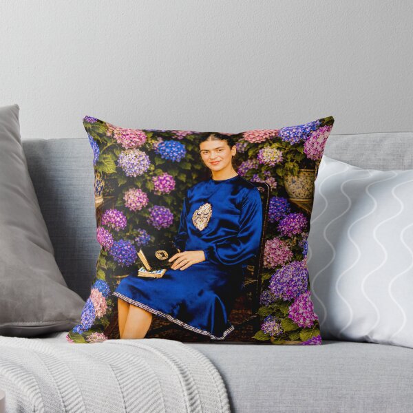 Item preview, Made Frida Smile & Gave Her Hydrangeas  designed and sold by reggiemercedes.