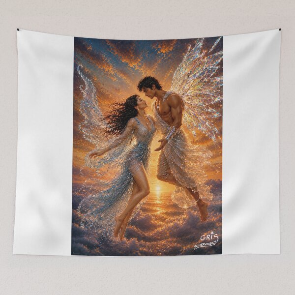 Item preview, Love Between Water and Crystal designed and sold by GRISSCHERVINSKY.