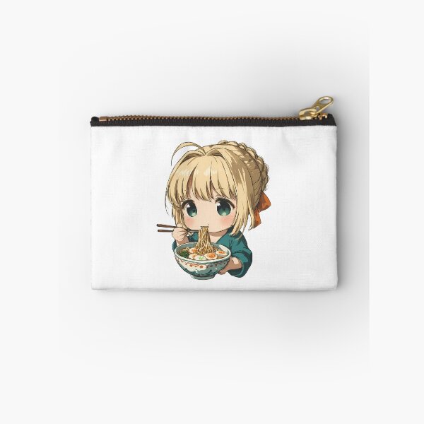 Item preview, Saber Fate Stay Night Kawaii Ramen Elegant Chibi Bowl designed and sold by mildaclairmo.