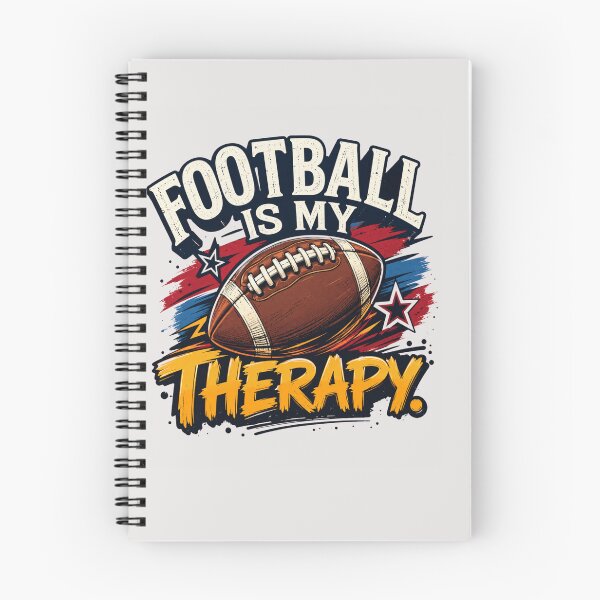 Item preview, Football Is My Therapy | American Football Fan Humor & Game Day designed and sold by Cree8if.