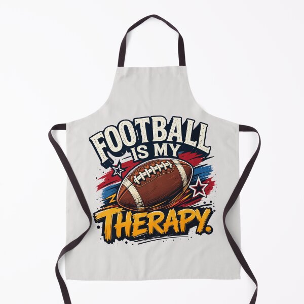 Item preview, Football Is My Therapy | American Football Fan Humor & Game Day designed and sold by Cree8if.