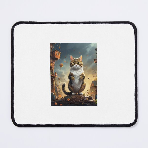 Item preview, KITTY KAT-TWO IN OLD FOREST TOWN designed and sold by denise nys.