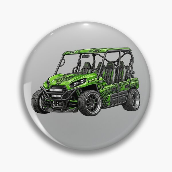 Item preview, Kawasaki Teryx S LE Green Custom Stance 4 Seater UTV Graphic designed and sold by Motorline44.
