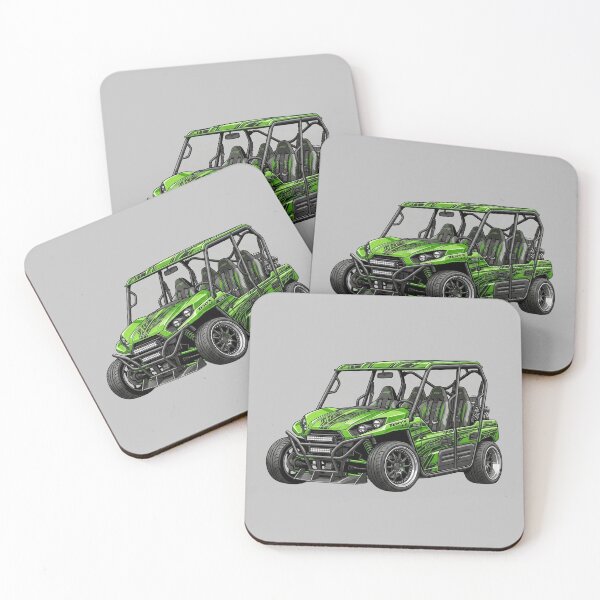 Item preview, Kawasaki Teryx S LE Green Custom Stance 4 Seater UTV Graphic designed and sold by Motorline44.