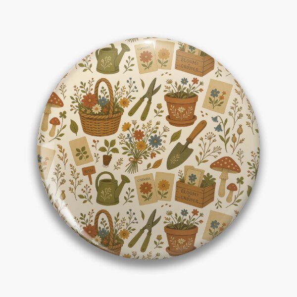 Item preview, Vintage Garden Tools And Wildflowers Clipart designed and sold by ITCHAWAWAA.