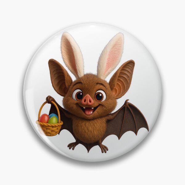 Item preview, Easter Long Eared Bat designed and sold by Sillytoe.