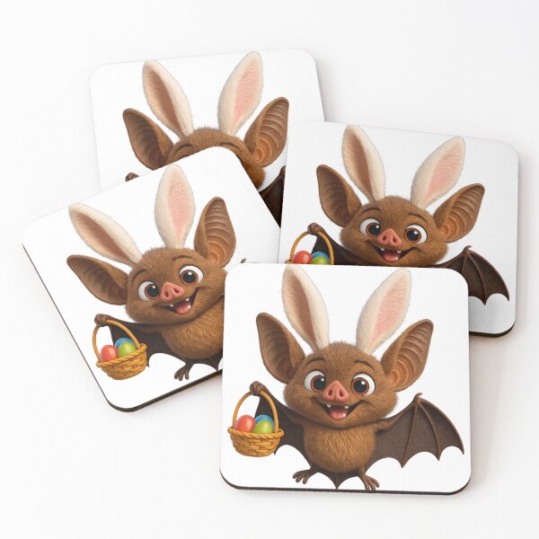 Item preview, Easter Long Eared Bat designed and sold by Sillytoe.