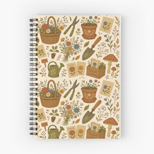 Item preview, Vintage Garden Tools And Wildflowers Clipart designed and sold by ITCHAWAWAA.
