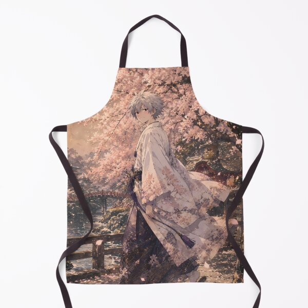 Item preview, Kaworu Nagisa Neon Genesis Evangelion Sakura Kimono Stroll designed and sold by mildaclairmo.