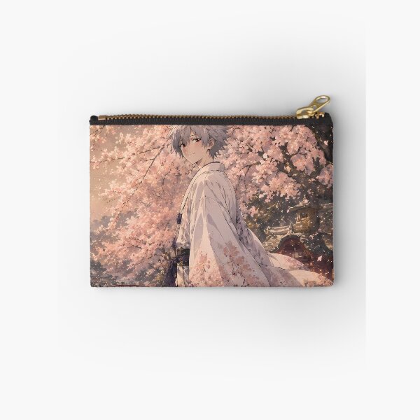Item preview, Kaworu Nagisa Neon Genesis Evangelion Sakura Kimono Stroll designed and sold by mildaclairmo.