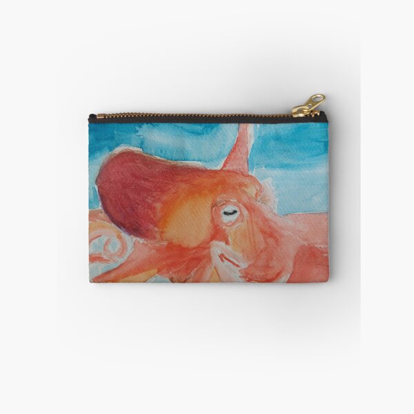 Item preview, Orange Octopus Watercolor designed and sold by SweetCircus10.