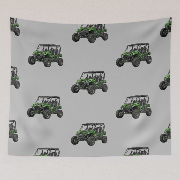 Item preview, Kawasaki Teryx4 S LE Green 4 Seater Offroad UTV Graphic designed and sold by Motorline44.