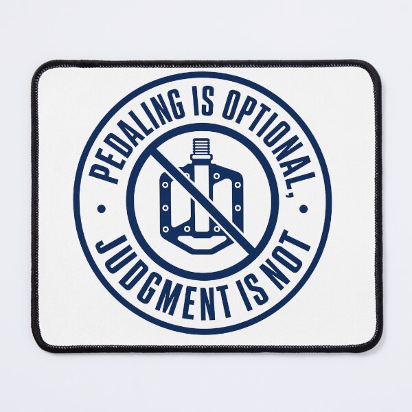 Item preview, Pedaling Is Optional Judgment Is Not Funny Ebike T-Shirt | Electric Bike Rider Gift designed and sold by OMNITeeSigns.