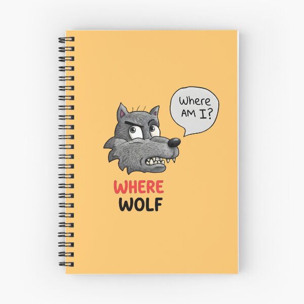 Item preview, Halloween Cartoon Wolf designed and sold by Murvel-Ink.