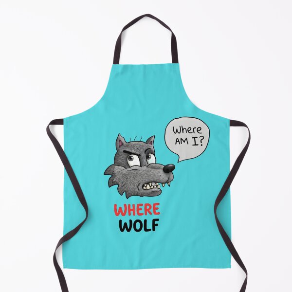 Item preview, Halloween Cartoon Wolf designed and sold by Murvel-Ink.