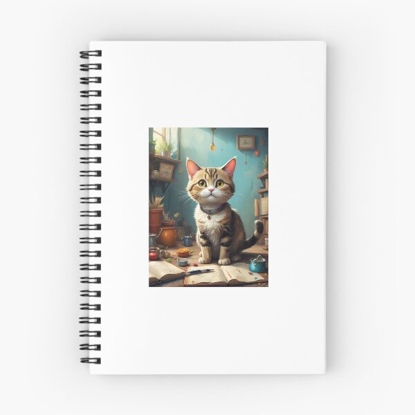 Item preview, KITTY KAT THREE IN OLD FOREST TOWN designed and sold by denise nys.
