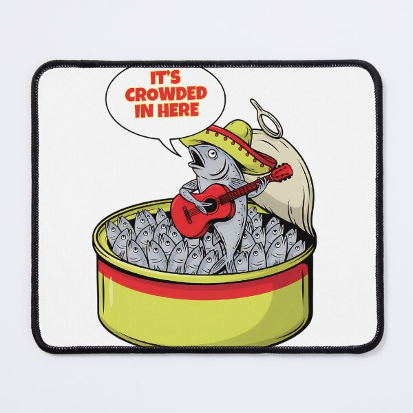 Item preview, Mexican Sardines can - It's crowded in here - funny Sardines can designed and sold by KreativKulture.