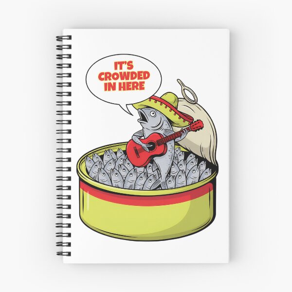 Item preview, Mexican Sardines can - It's crowded in here - funny Sardines can designed and sold by KreativKulture.