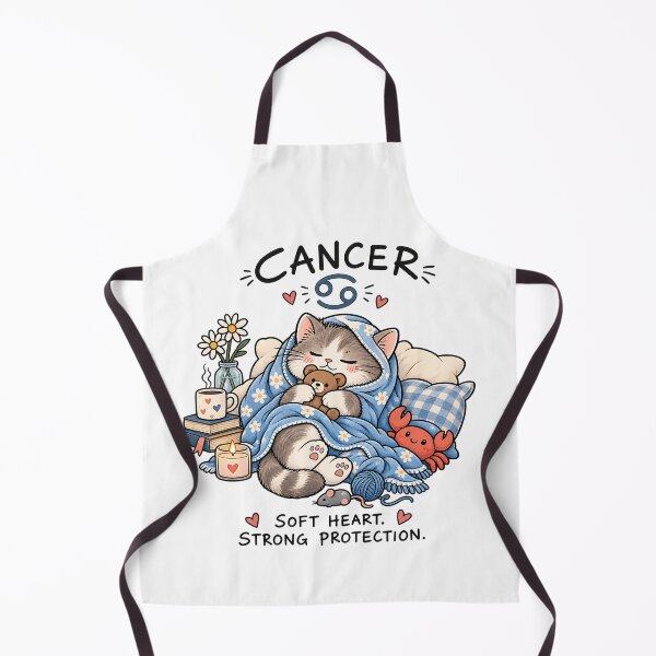 Item preview, Cancer Cat Cozy Heart designed and sold by NucciCollective.