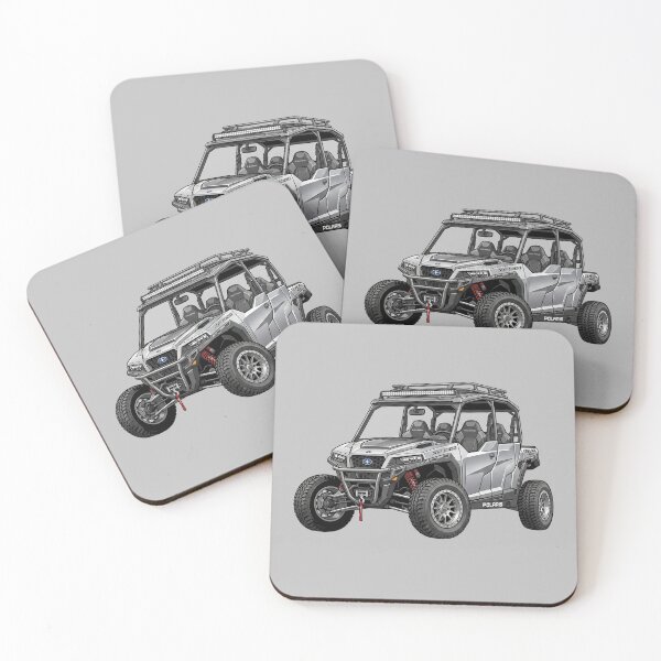 Item preview, Polaris General XP 4 1000 Silver 4 Seater Offroad UTV Graphic designed and sold by Motorline44.