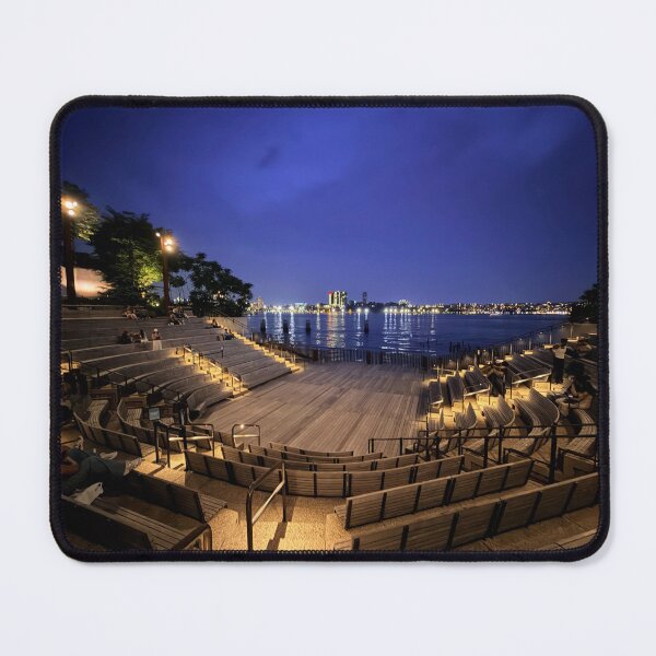 Item preview, Amphitheater Overlooking Nighttime Water designed and sold by Ifcitiesdesign.