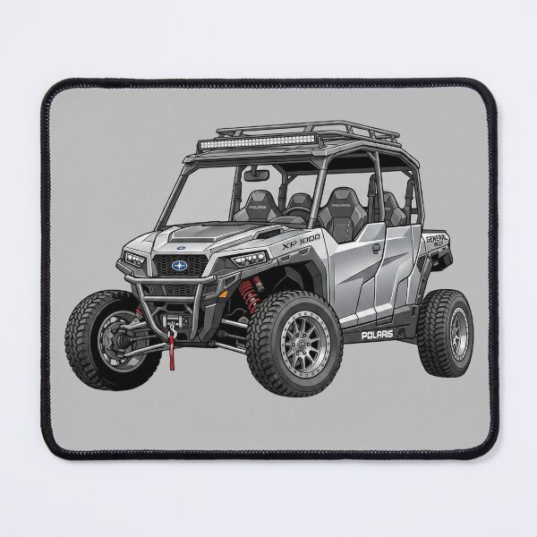 Item preview, Polaris General XP 4 1000 Silver 4 Seater Offroad UTV Graphic designed and sold by Motorline44.