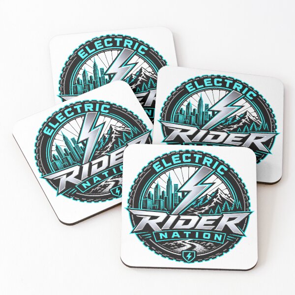Item preview, Electric Rider Nation E‑Bike Community Shirt designed and sold by OMNITeeSigns.