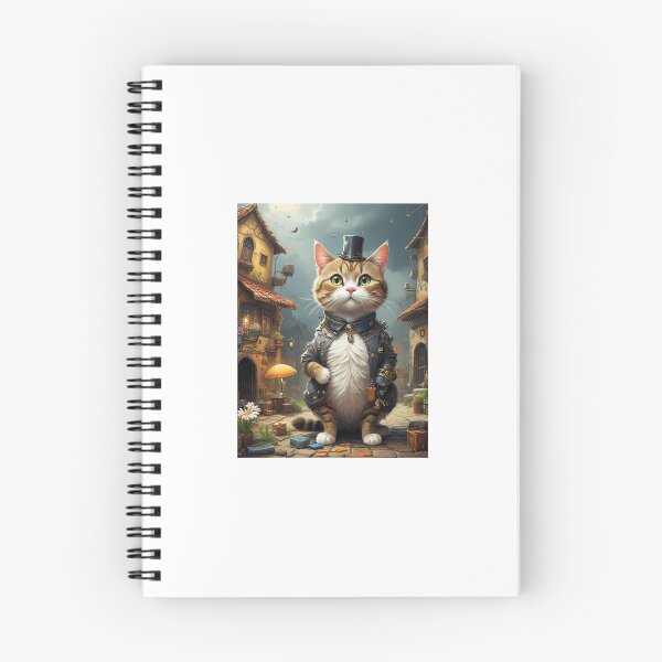 Item preview, KITTY KAT FOUR IN OLD FOREST TOWN designed and sold by denise nys.