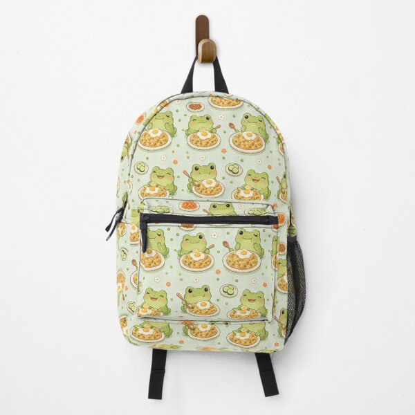 Item preview, Frog Nasi Goreng Kawaii Food Pattern designed and sold by Soft Berry Studio.