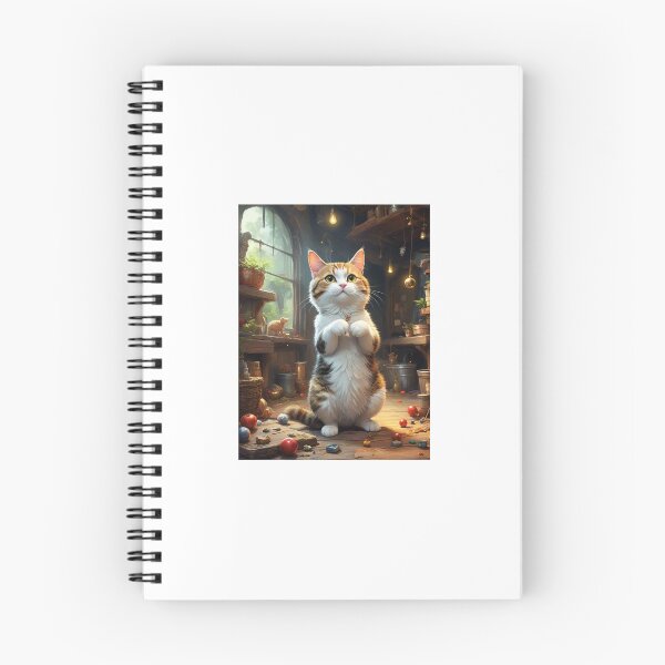 Item preview, KITTY KAT FIVE IN OLD FOREST TOWN designed and sold by denise nys.