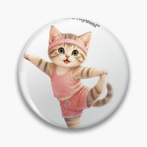 Item preview, Dancing Fitness Cat - Meow What a Rhythm designed and sold by SALVO180674.
