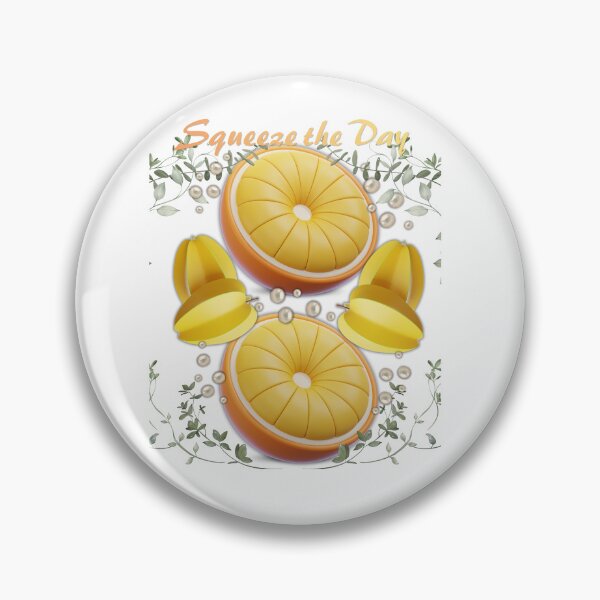 Item preview, Squeeze the Day 3D Citrus Fruits and Pearls Aesthetic Art designed and sold by MinimalAurashop.
