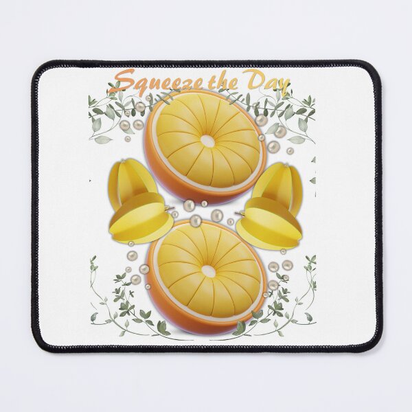 Item preview, Squeeze the Day 3D Citrus Fruits and Pearls Aesthetic Art designed and sold by MinimalAurashop.