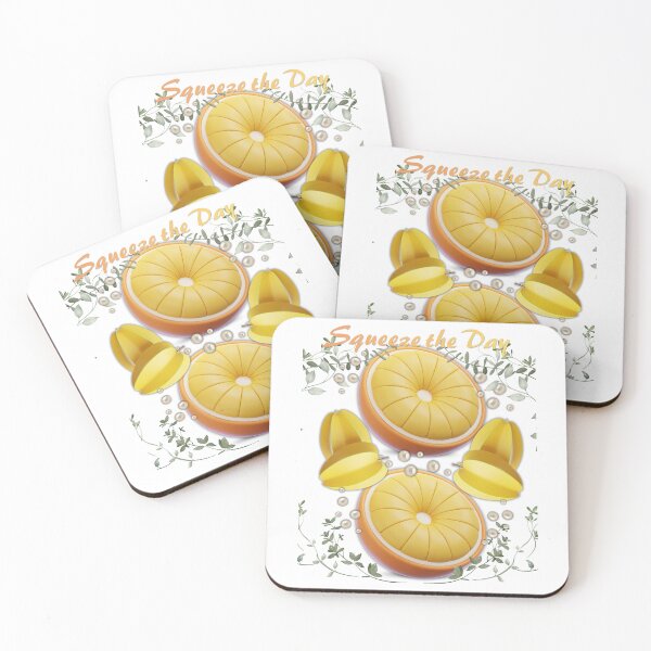 Item preview, Squeeze the Day 3D Citrus Fruits and Pearls Aesthetic Art designed and sold by MinimalAurashop.