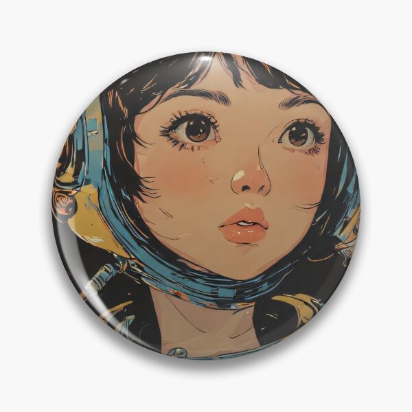 Item preview, Cosmic Wonder: Vintage Anime Astronaut Girl designed and sold by tonylau81.