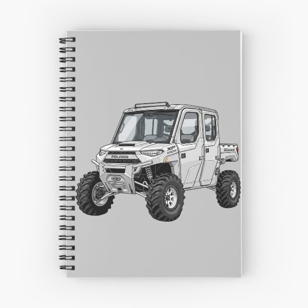 Item preview, Polaris Ranger Crew XP 1000 White Enclosed Cab Utility UTV Graphic designed and sold by Motorline44.