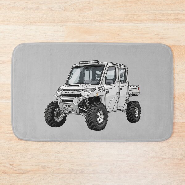 Item preview, Polaris Ranger Crew XP 1000 White Enclosed Cab Utility UTV Graphic designed and sold by Motorline44.