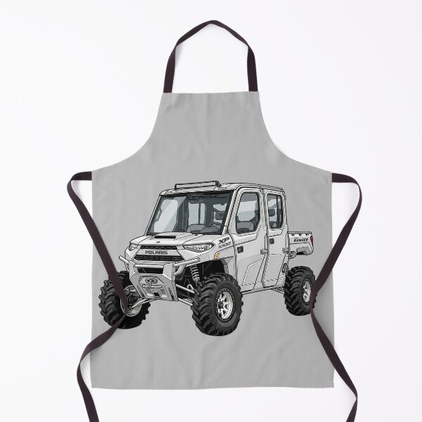 Item preview, Polaris Ranger Crew XP 1000 White Enclosed Cab Utility UTV Graphic designed and sold by Motorline44.