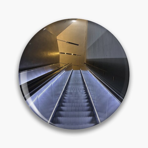 Item preview, Futuristic Escalator Perspective designed and sold by Ifcitiesdesign.