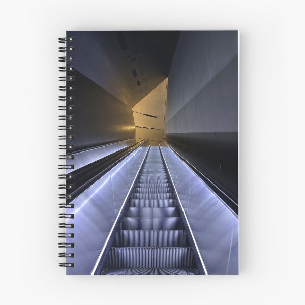 Item preview, Futuristic Escalator Perspective designed and sold by Ifcitiesdesign.