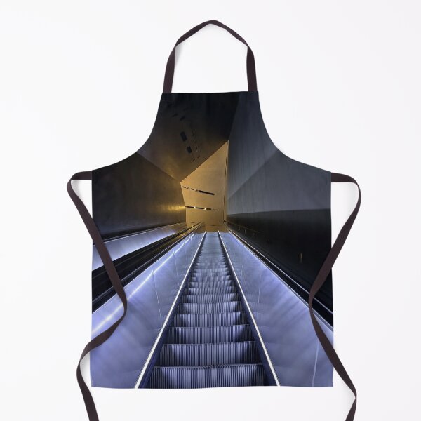 Item preview, Futuristic Escalator Perspective designed and sold by Ifcitiesdesign.
