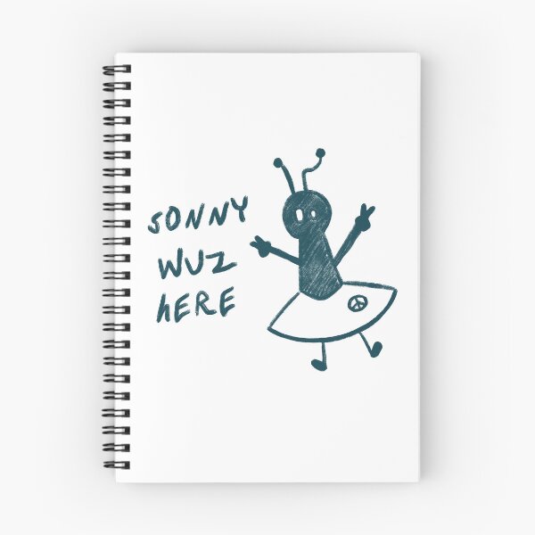 Item preview, Sonny Wuz Here - Alien designed and sold by hotchkiss2earth.