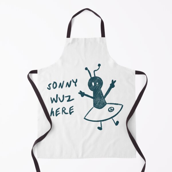 Item preview, Sonny Wuz Here - Alien designed and sold by hotchkiss2earth.