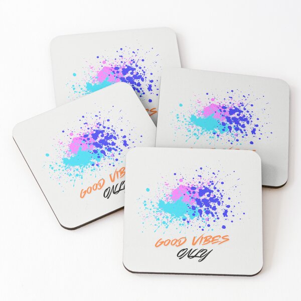 Item preview, Good Vibes Only – Positive Colorful Paint Splatter Design designed and sold by CREATIVE HIVE.
